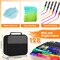Dual Brush Marker Pens,128 Colors Art Markers Set with Fine & Brush Tip for Kids Adult Coloring Book, Bullet Journaling, Drawing, Note Taking, Planner, Hand Lettering, Calligraphy, Art Supplies Kit